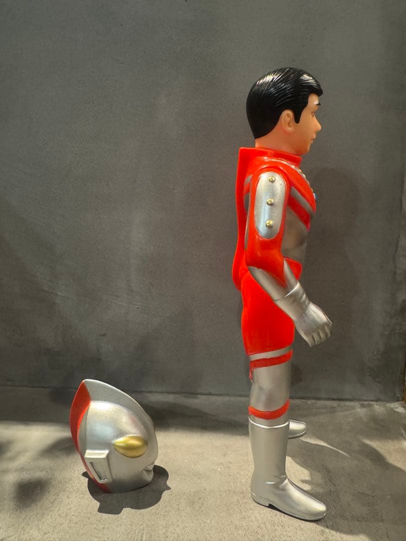 ブルマァクの怪獣シリーズ ウルトラマン ゾフィー マスク取れ