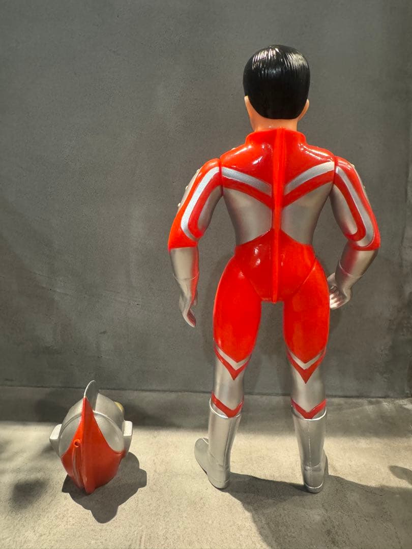 ブルマァクの怪獣シリーズ ウルトラマン ゾフィー マスク取れ