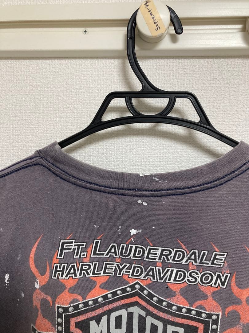 雰囲気◎2001 Harley-Davidson エンジン　フレイム　Tシャツ