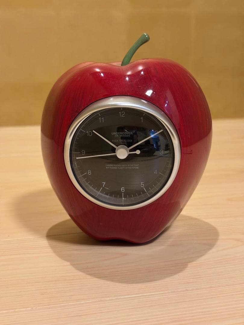 UNDERCOVER GILAPPLE CLOCK BLACK 時計　美品！