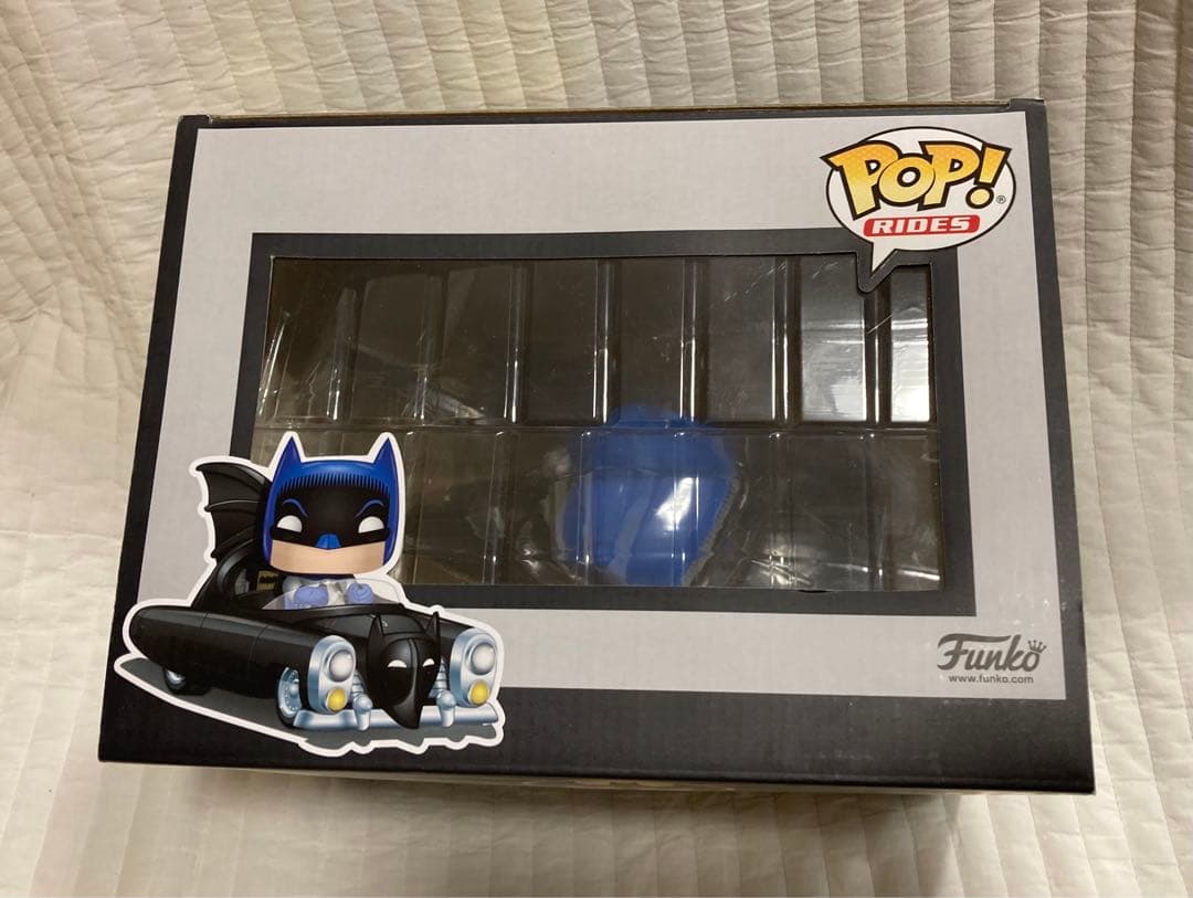 新品未開封☆Funko POP! ライド バットマン ブルーメタリック 1950