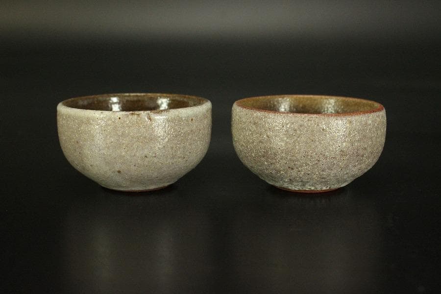 舟形 酒器 ぐい呑み 時代物 保津川下 京都(A197)