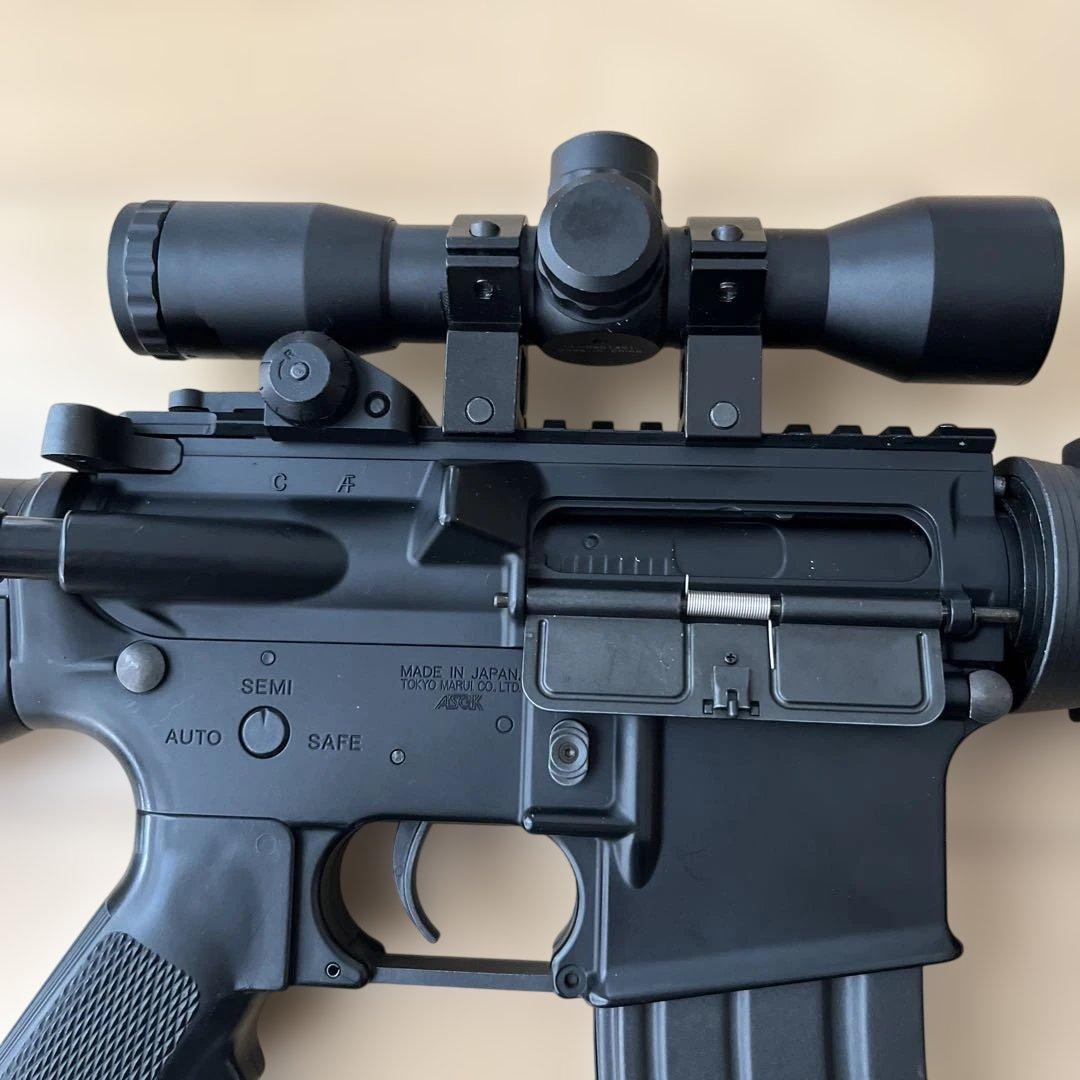 東京マルイM4 CRW HIGH CYCLE電動ガン 収納バックセットおまけ付