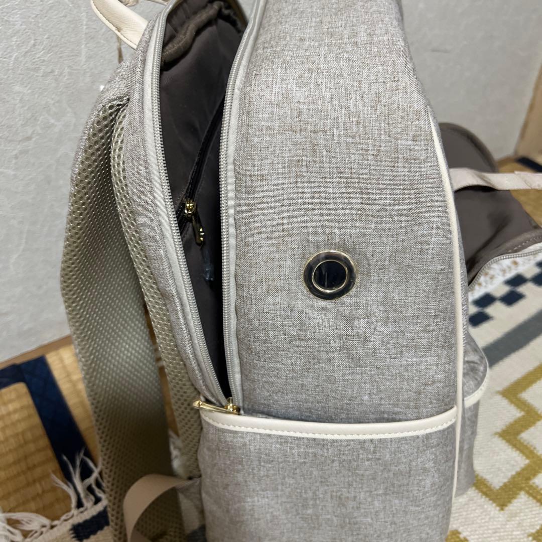 mon chéri グレー リュック