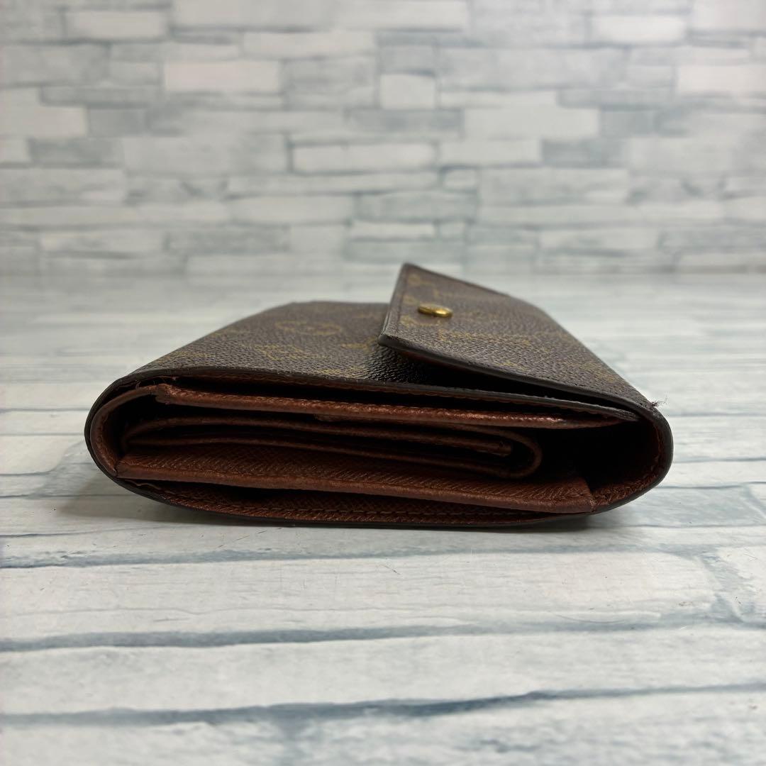 美品　60 ルイヴィトン モノグラム 三つ折り財布 mt2