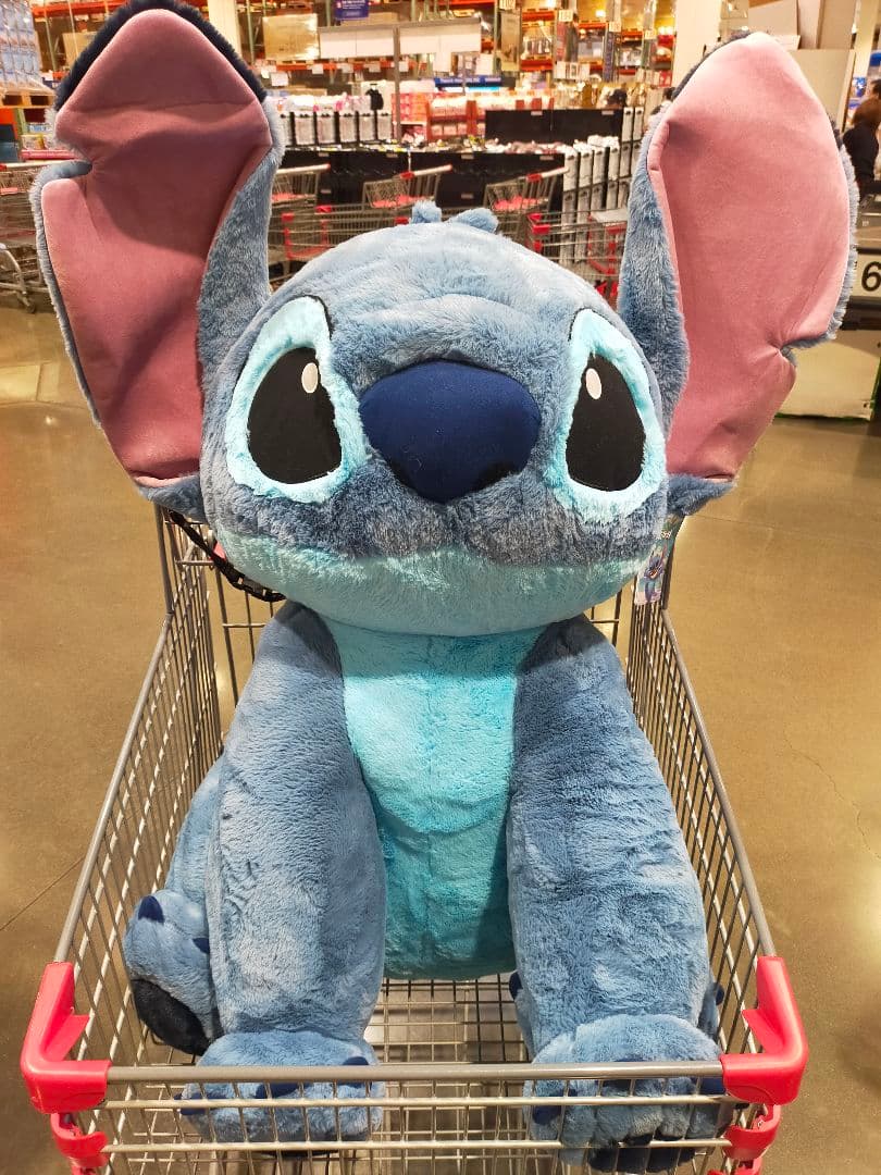 【新品未使用】即日発送　送料込　コストコ　特大　スティッチ