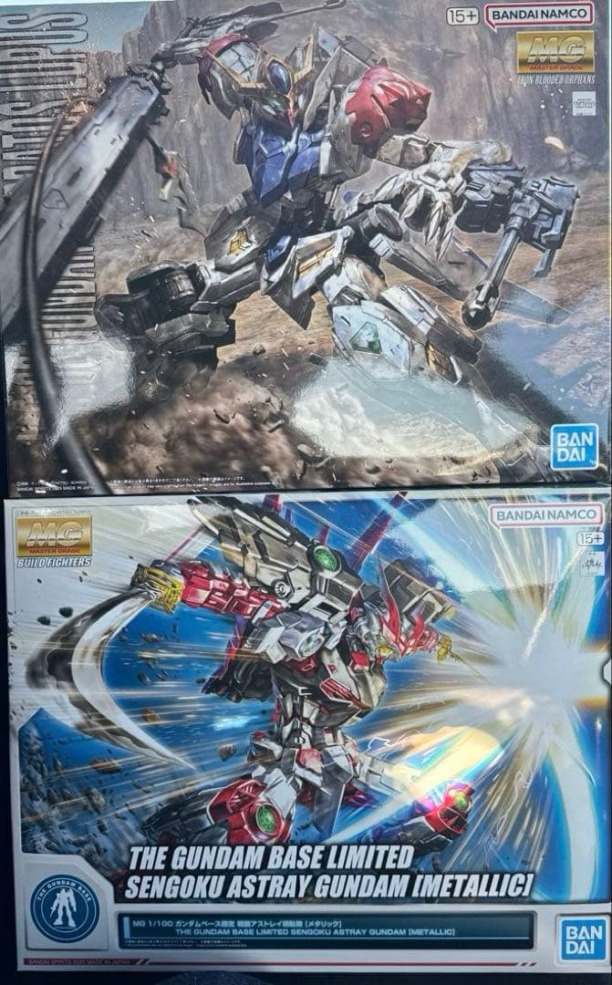MG 1/100 ガンダムバルバトスルプス＆ 戦国アストレイ頑駄無 ベース限定