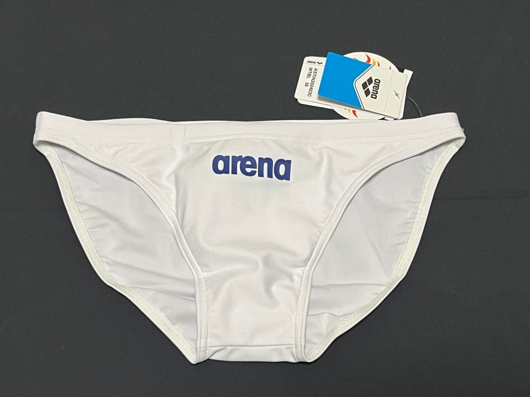 新品 arena 水着 白 36
