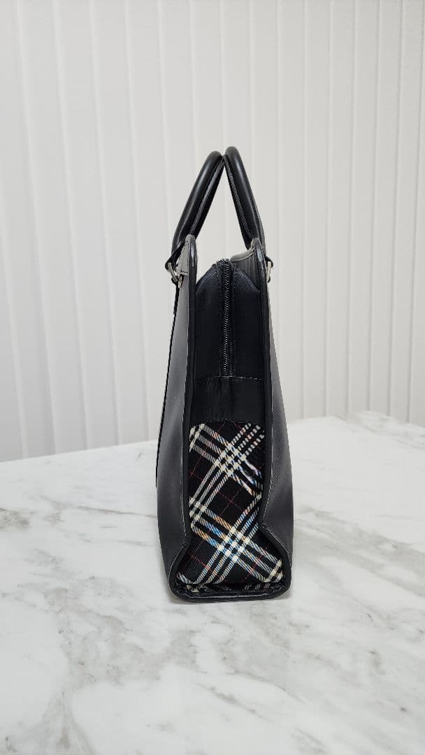 バーバリーブラックレーベル　ビジネスハンドバッグ