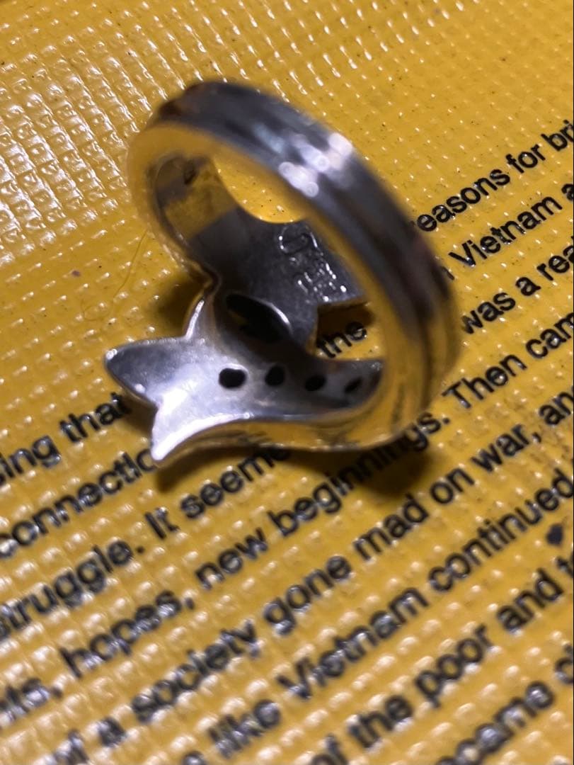 クロムハーツ（Chrome Hearts)クロステイルリング パヴェカスタム