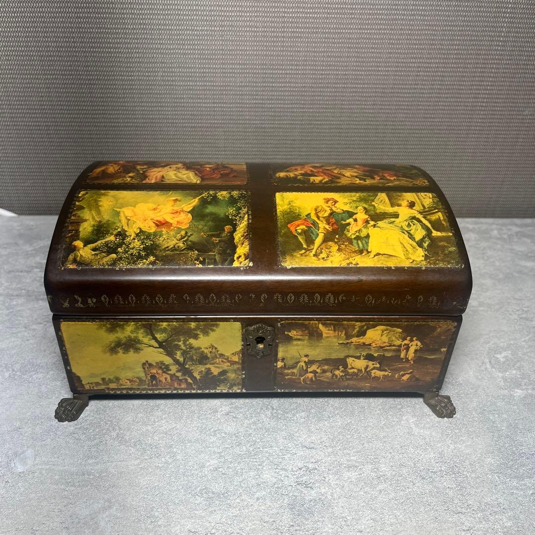 リュージュ オルゴール CH4/50 約50年物です。 アンティーク