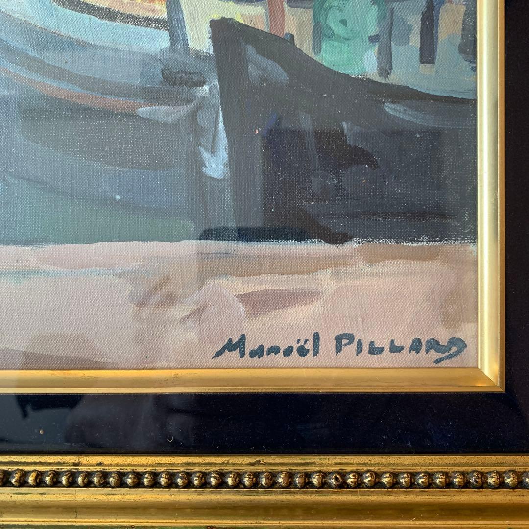 『マノエル・ピラー(Manuel Pillar)／トリコロール』8F号／油彩画