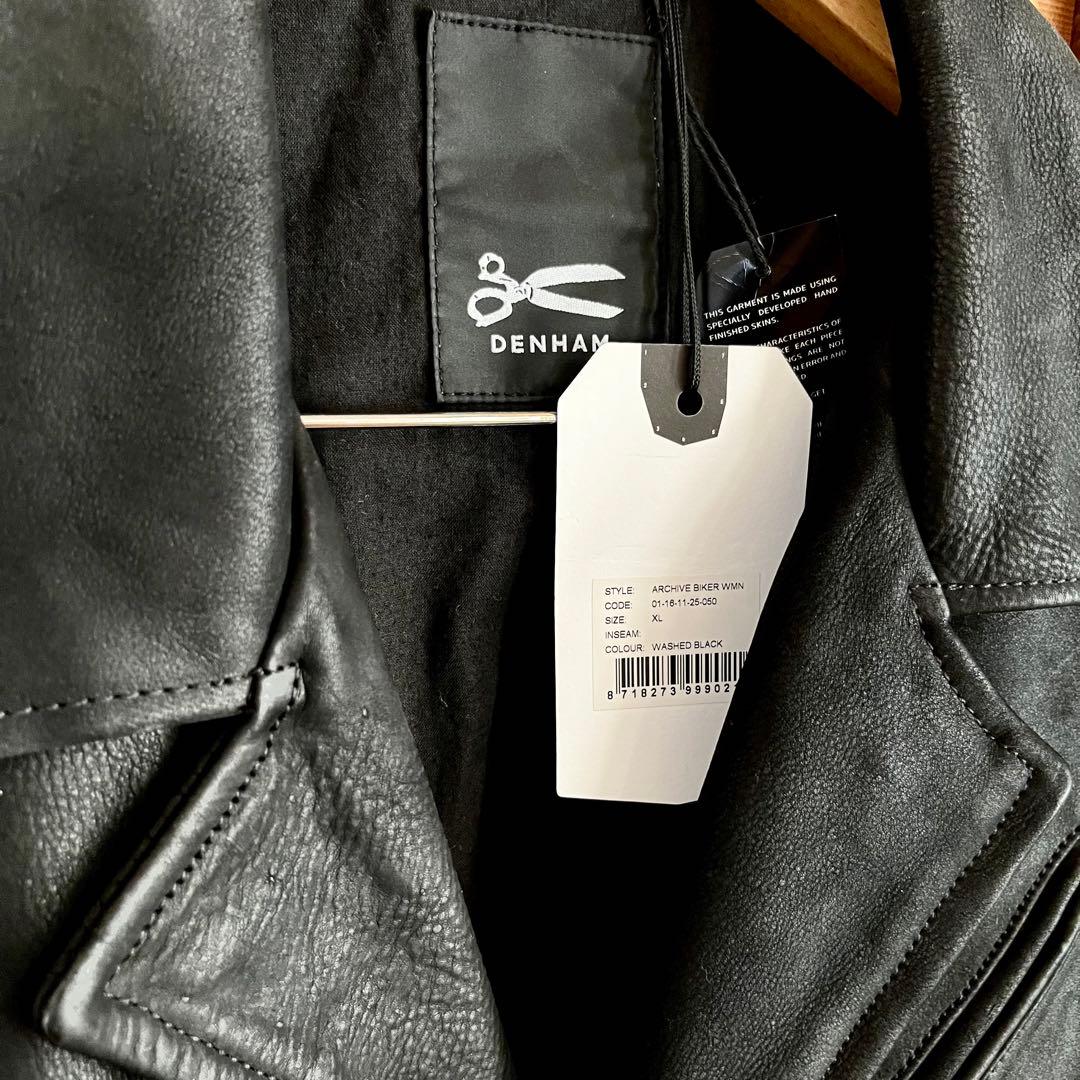 DENHAM デンハム　ライダースジャケット