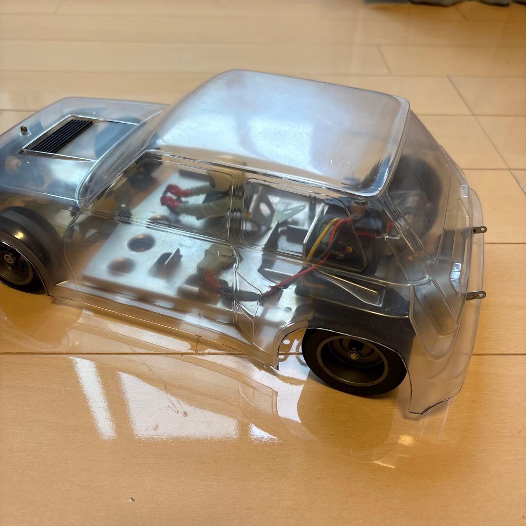 タミヤラジコン　ルノーサンク5 ビンテージ　レトロ　当時物シャーシ　希少