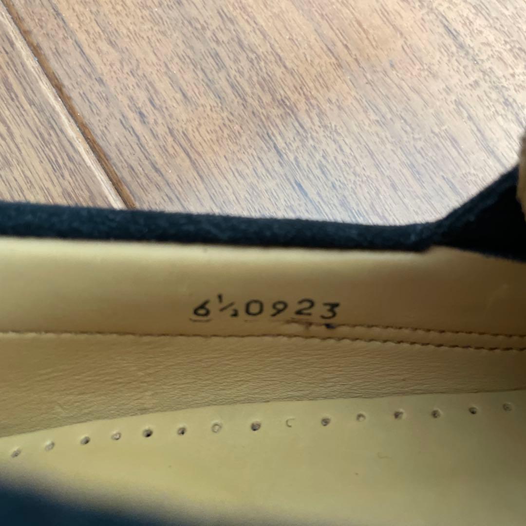 美品 パラブーツ デッキシューズ MALO 黒スエード UK6.5