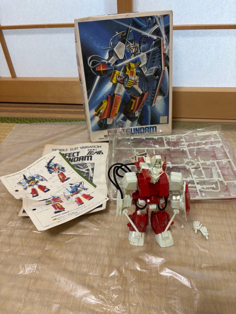 ガンプラ組立済み14点セット　（昭和ジャンク品）