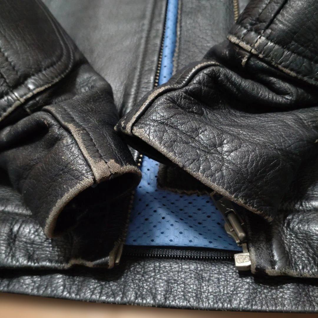 お値下げ/クシタニ '80絶版　黒レザージャケットS WM相当