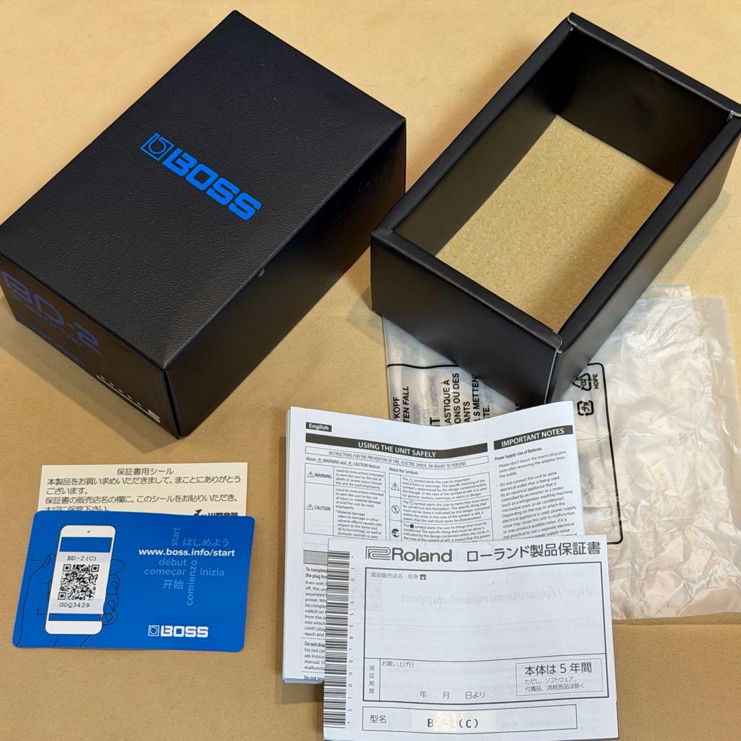 【美品】BOSS BD-2 Blues D ギターエフェクター