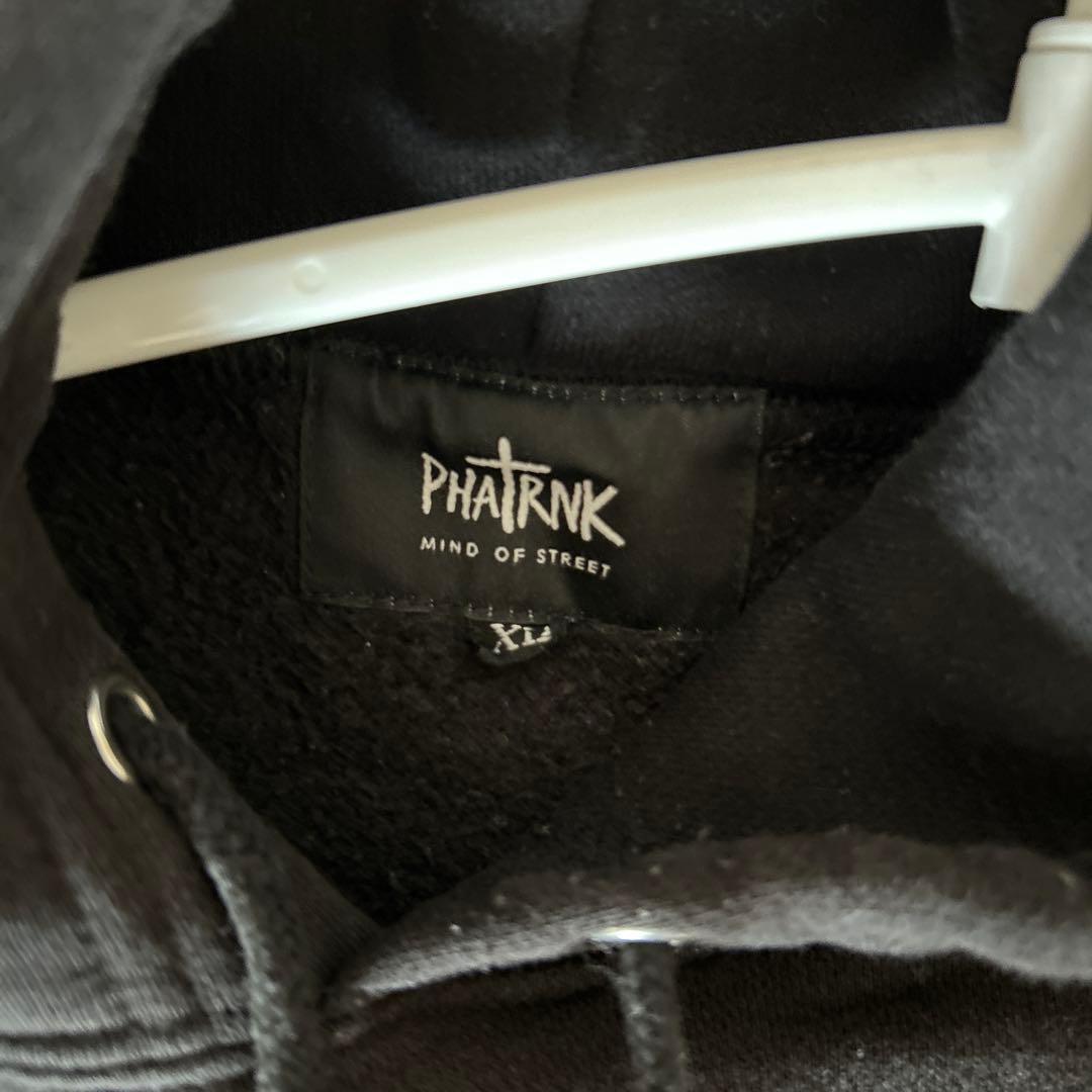 PHATRNK ファットランク パーカー スウェット ブラック L