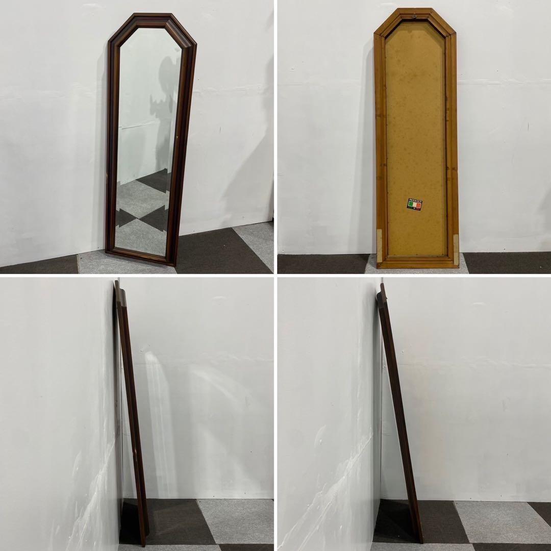 PISTOLOZZI イタリア製 アンティーク調 全身 鏡 家具 De035