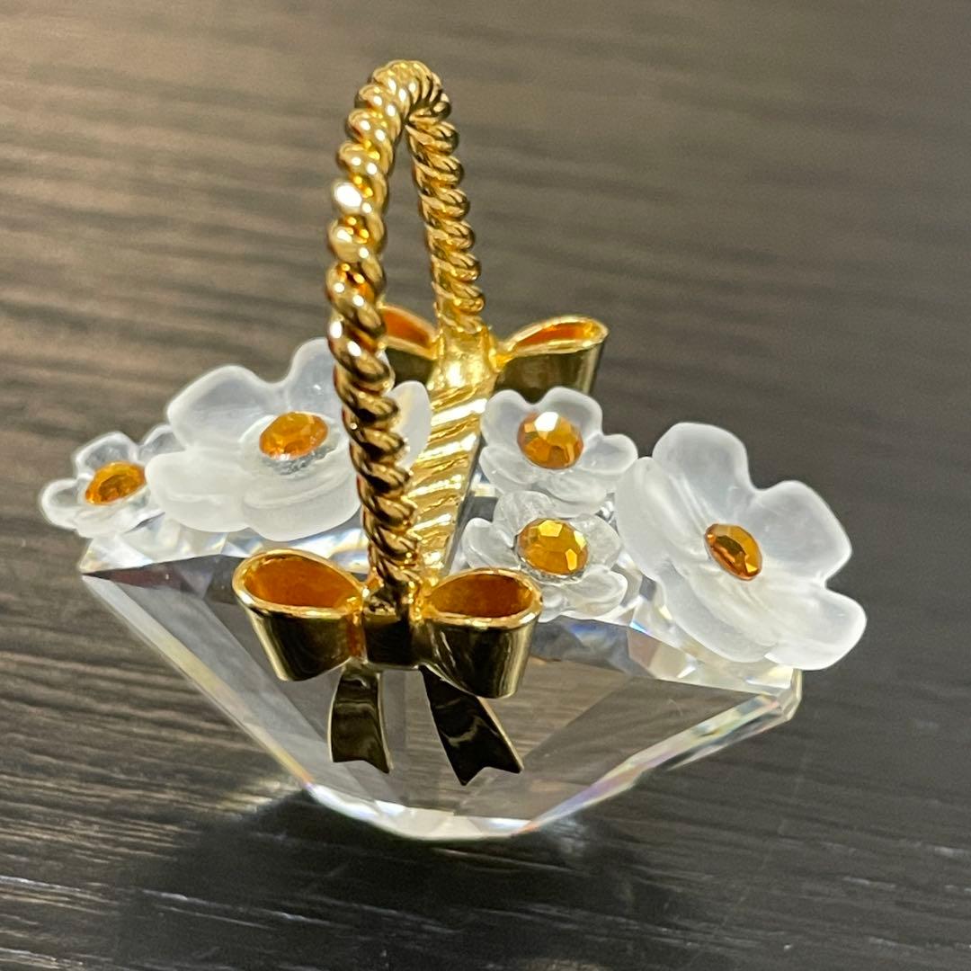 SWAROVSKIスワロフスキー　クリスタルメモリー　ジョーロ、木馬、花籠