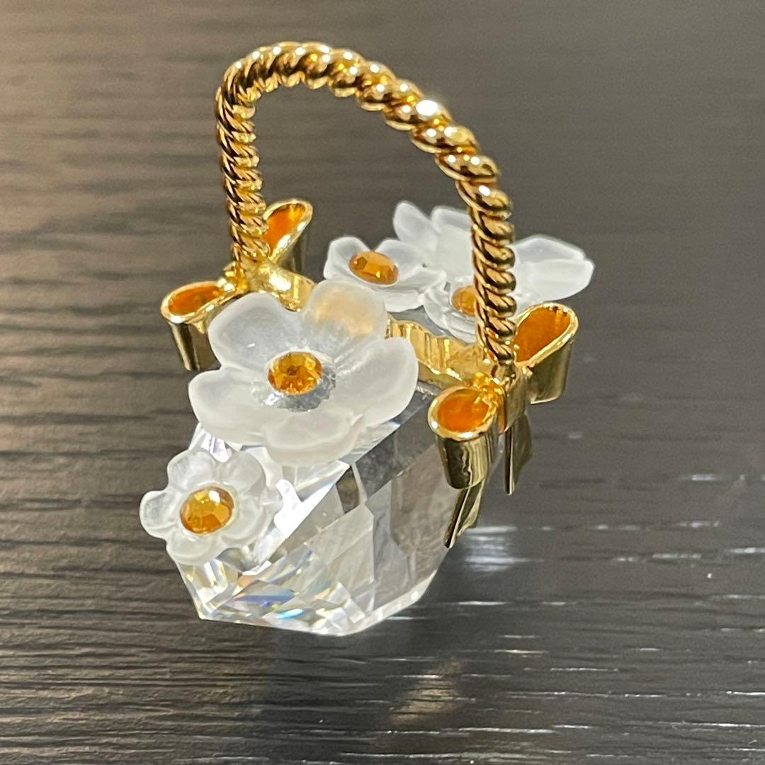 SWAROVSKIスワロフスキー　クリスタルメモリー　ジョーロ、木馬、花籠