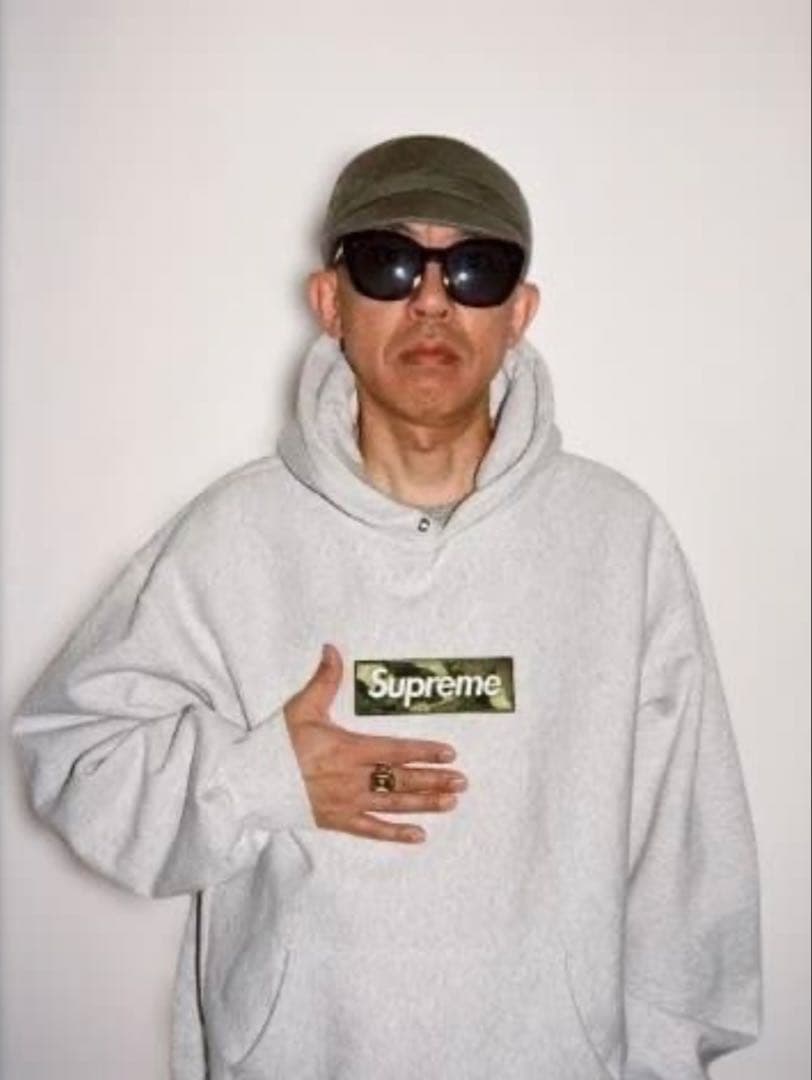 Supreme Box Logo hooded sweatshirt カモ