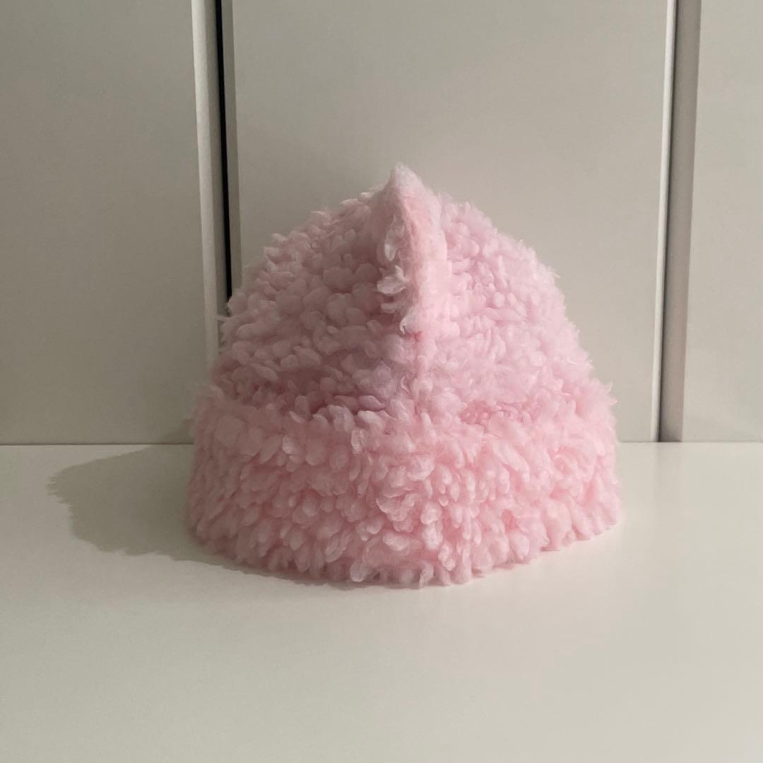 ベイシックス ベアビーニー ピンク