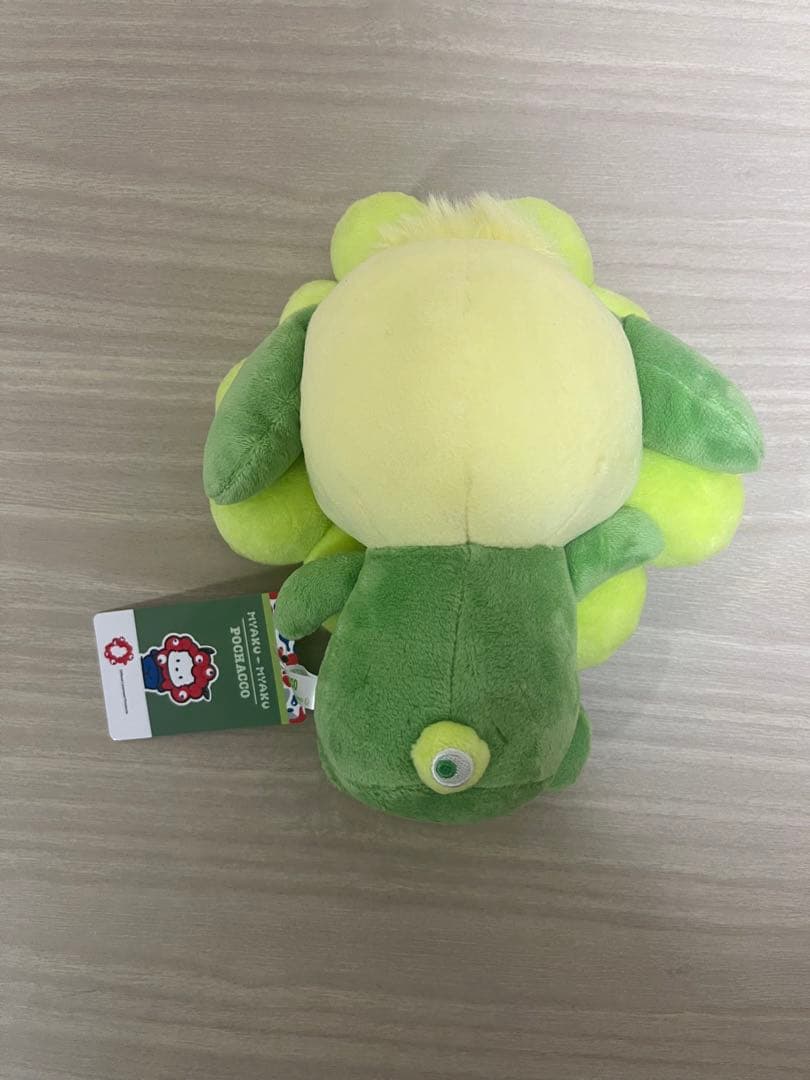 ミャクミャク　サンリオ　ポチャッコ　推しカラー　ぬいぐるみ　Mサイズ