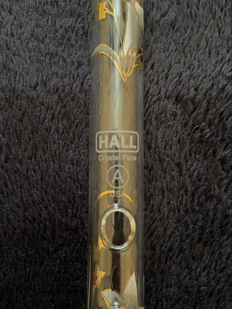 HALL クリスタルフルート A管 offset