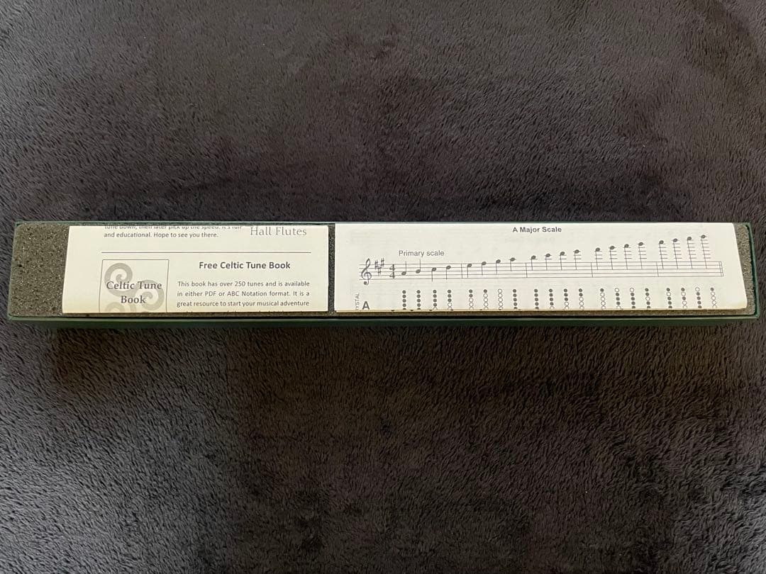 HALL クリスタルフルート A管 offset