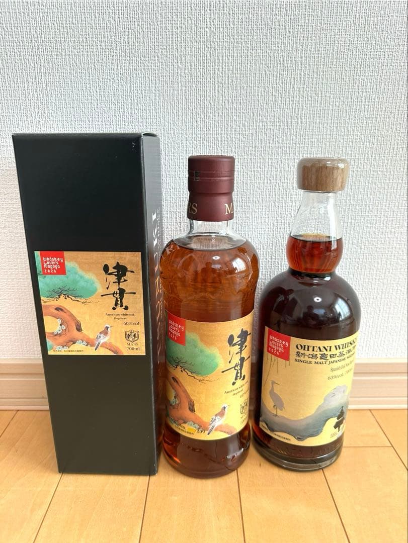 ウイスキーラバーズ名古屋2026 フェスボトル 津貫 新潟亀田 新品未開栓