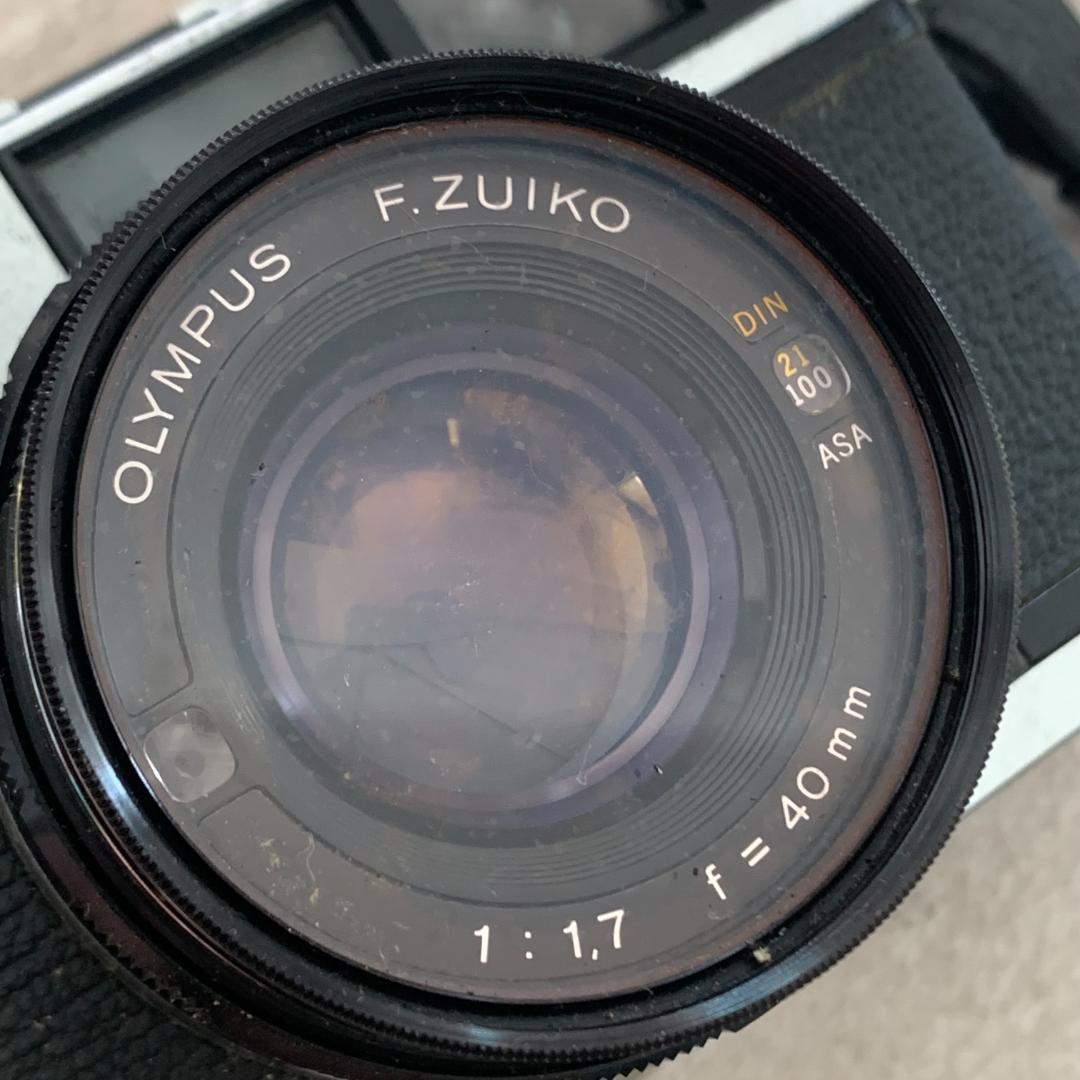 【現状品】OLYMPUS 35DC フィルムカメラ ストラップ付 オリンパス