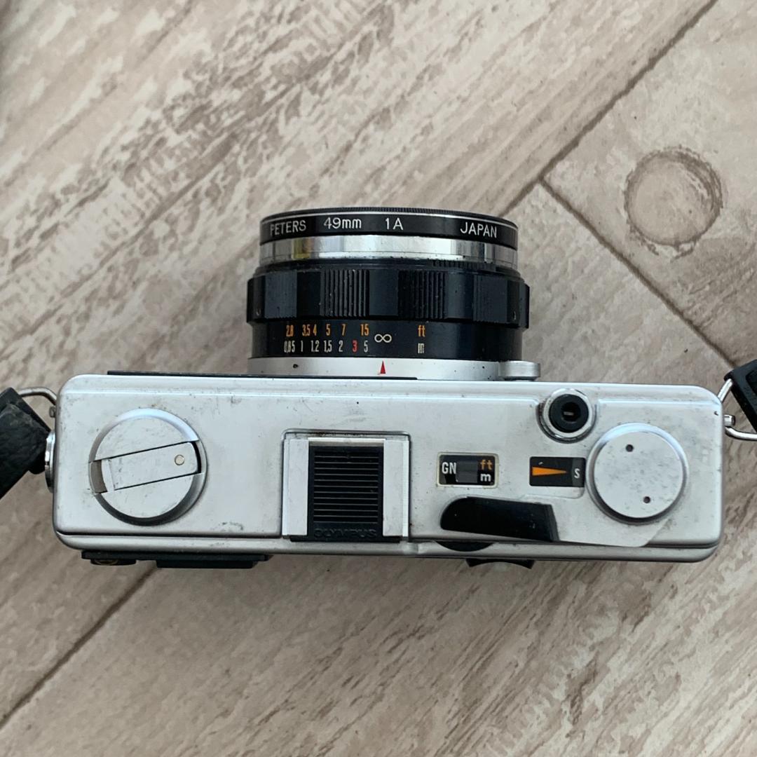 【現状品】OLYMPUS 35DC フィルムカメラ ストラップ付 オリンパス