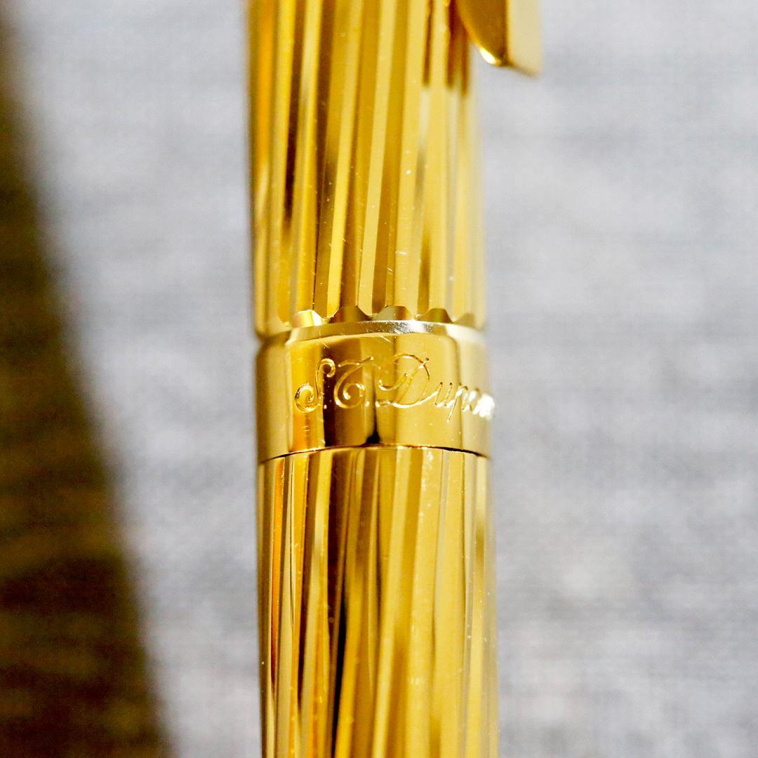 【極美品 送料込み】デュポン ボールペン ゴールド