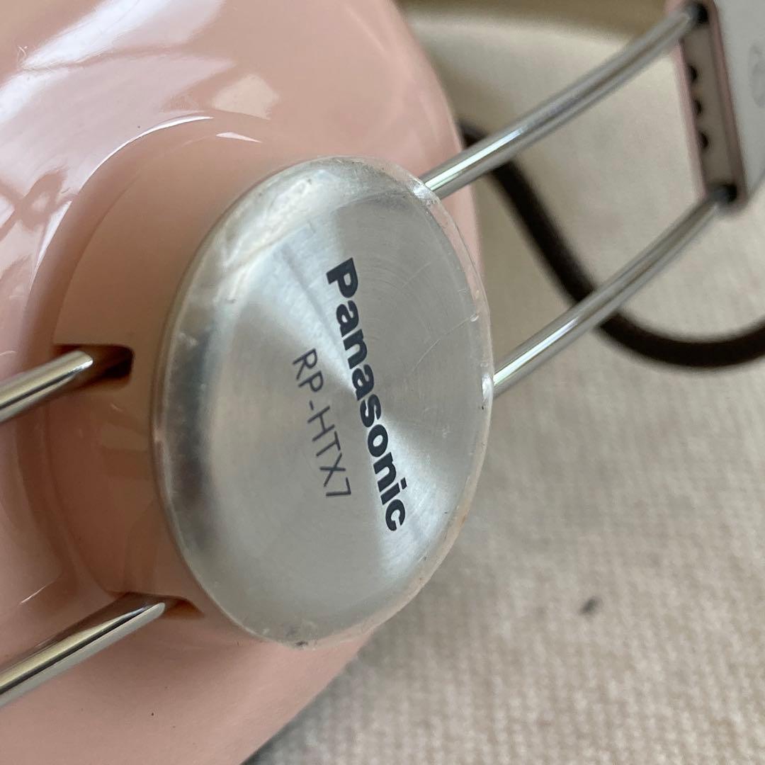 【超レア♪海外モデル】パナソニックRP-HTX7 おしゃれヘッドホン ピンク