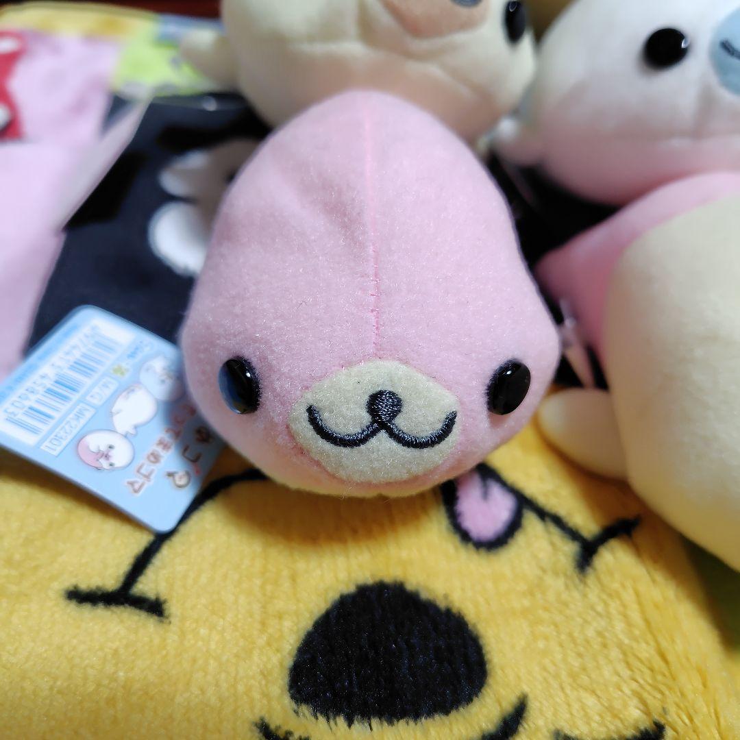 ぷ*に様 まめゴマ　つれてってまめゴマ　マスコット　ぬい活　サンエックス　San