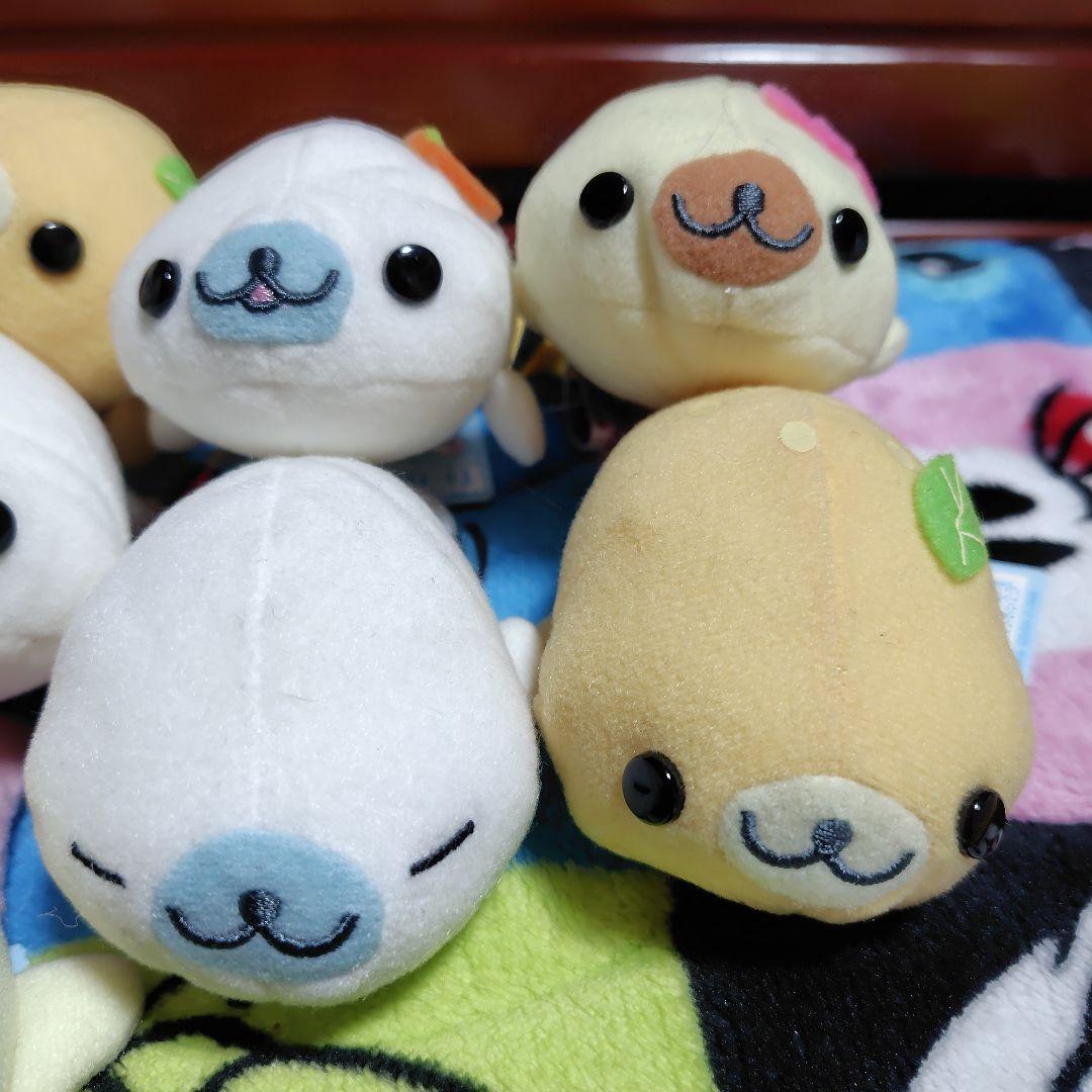 ぷ*に様 まめゴマ　つれてってまめゴマ　マスコット　ぬい活　サンエックス　San