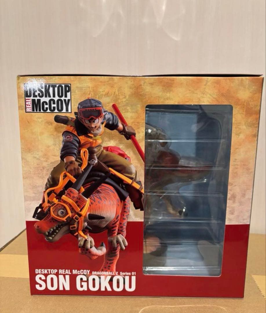 ドラゴンボール　貴重！デスクトップリアルマッコイ　孫悟空01　恐竜　新品未開封