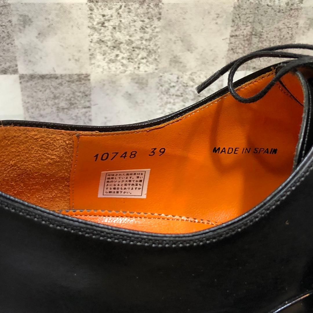 MAGANANNIマグナーニ 39 24.5-25㎝ ブラック 替え紐 箱付属