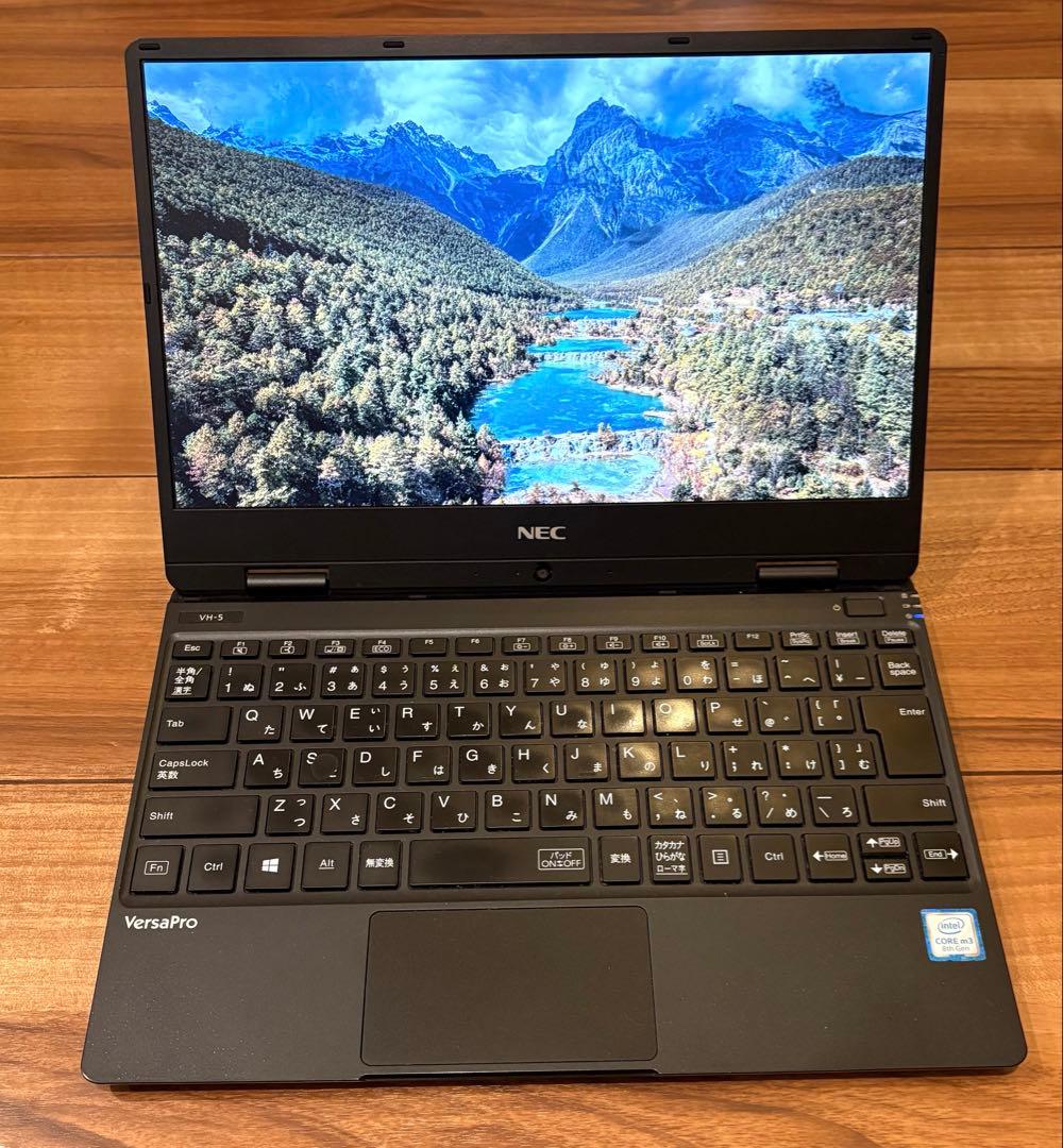 Windowsノート本体 NEC VH-5 m3-8100Y 4.1GB m.2 128GB