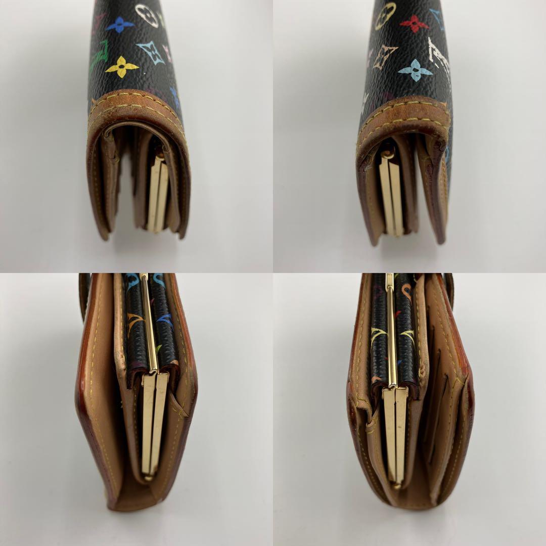 人気✨美品✨ルイヴィトン マルチカラー ポルトモネ ビエ ヴィエノワ ノワール
