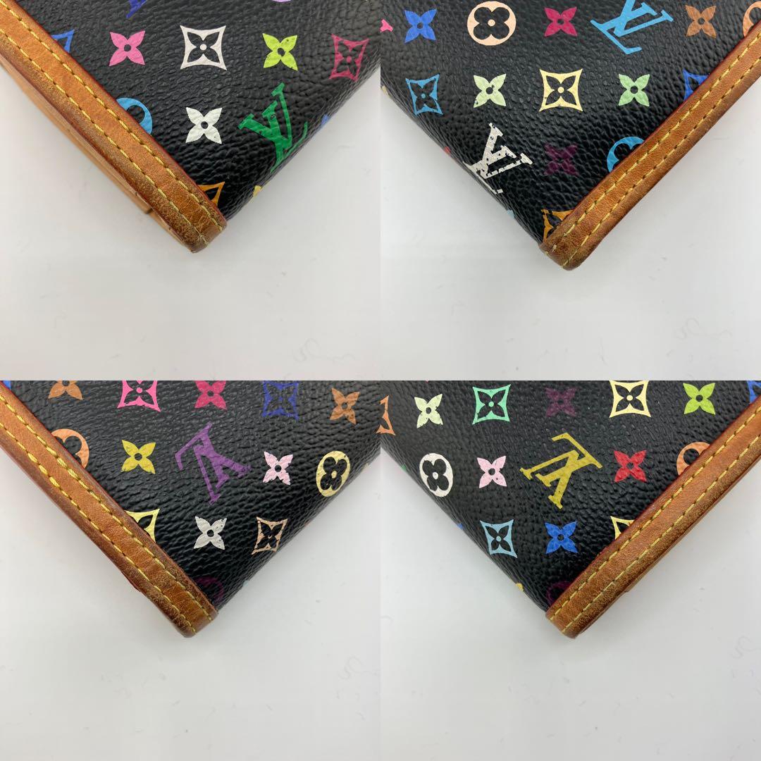 人気✨美品✨ルイヴィトン マルチカラー ポルトモネ ビエ ヴィエノワ ノワール