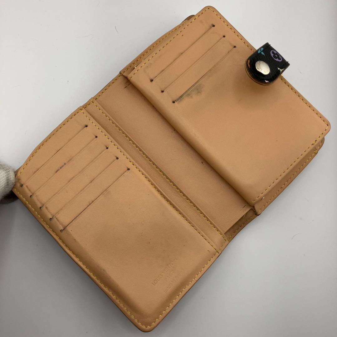 人気✨美品✨ルイヴィトン マルチカラー ポルトモネ ビエ ヴィエノワ ノワール
