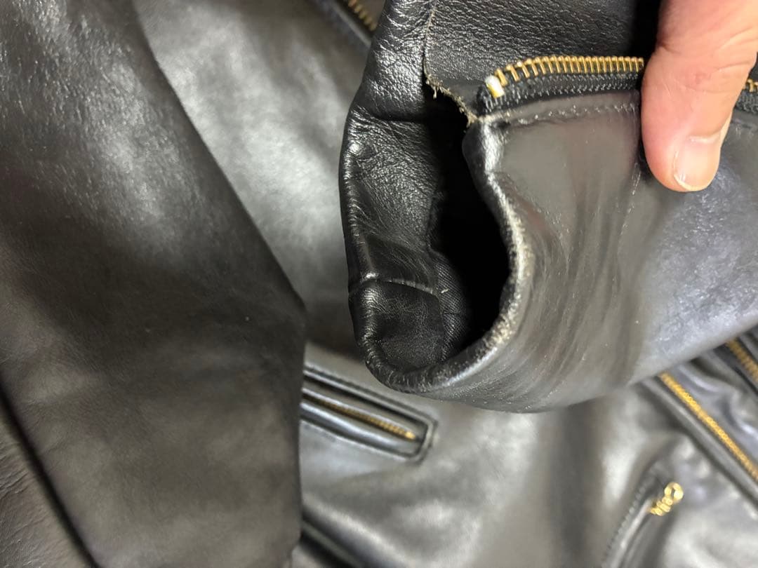 Vanson Leathers シングルライダース TYPE B 36