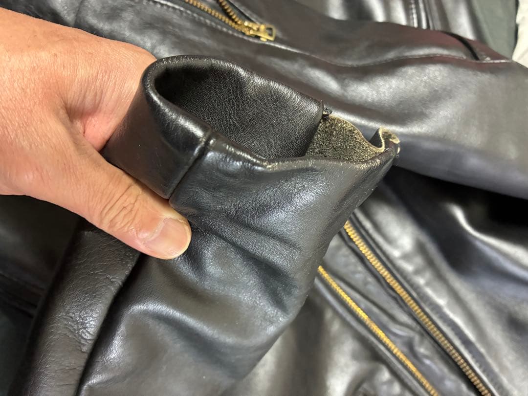 Vanson Leathers シングルライダース TYPE B 36