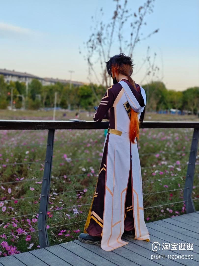 原神 モラクス 鍾離 コスプレ衣装 高級感フルセット 新品未開封