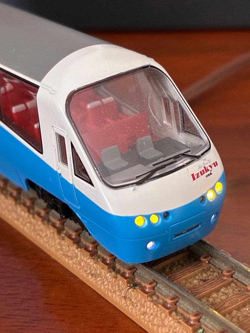 伊豆急2100系「アルファ・リゾート21」　ライト点灯動力動作確認済