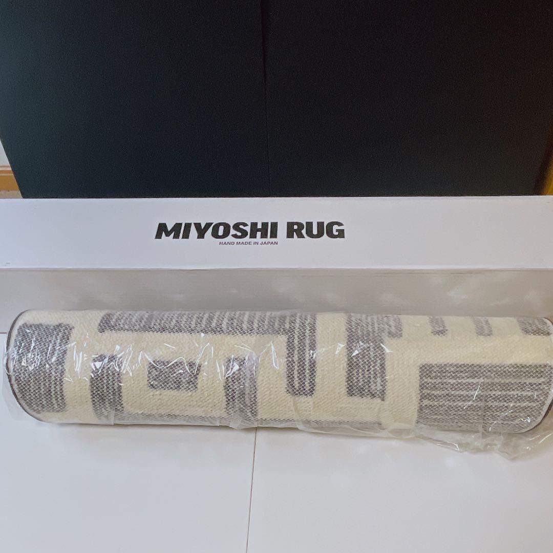 【希少品】 布袋寅泰 × ミヨシラグ コラボ ラグ 1点 MIYOSHI RUG