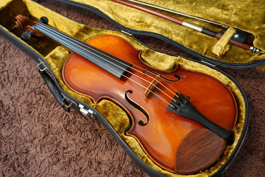 【良音・美】特　No.1　4/4　バイオリン　スズキ　☆4　調整済み